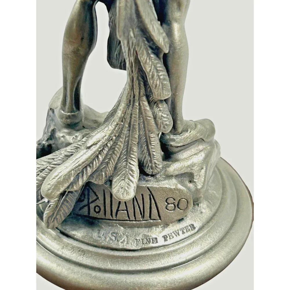 Chilmark Fine Pewter Buffalo Prayer D Polland‎ 1981 Figurine Limited Edition